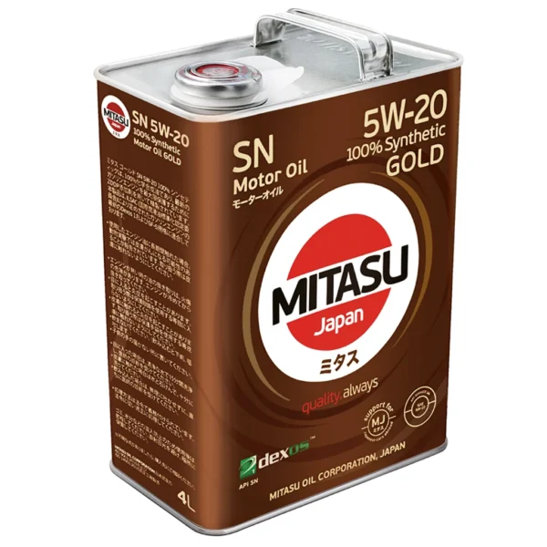 aceite 5w20 sintetico mitasu 4l mj-100