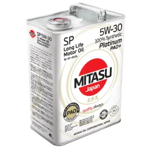 aceite 5w30 sintetico pao long life mitasu 4l mj-111