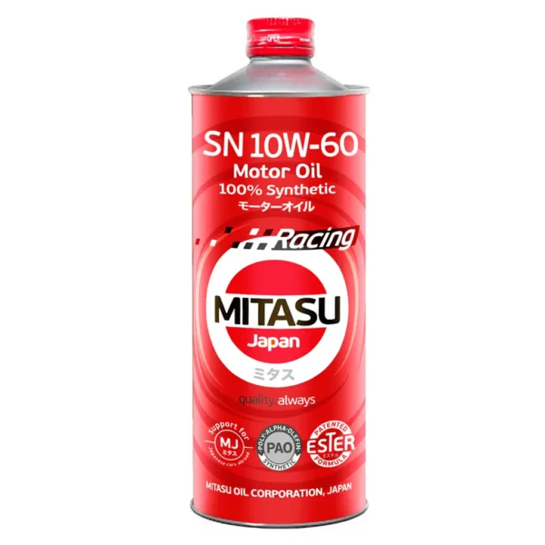 aceite 10w60 mitasu racing mj-116 1 litro