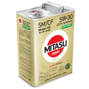 aceite 5w30 sintetico mitasu 4l moly-trimer mj-m11