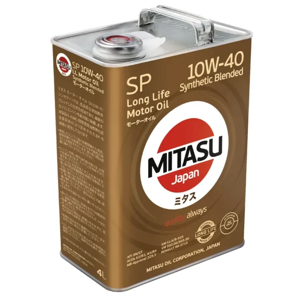aceite 10w40 long life mitasu mj-122a 4l